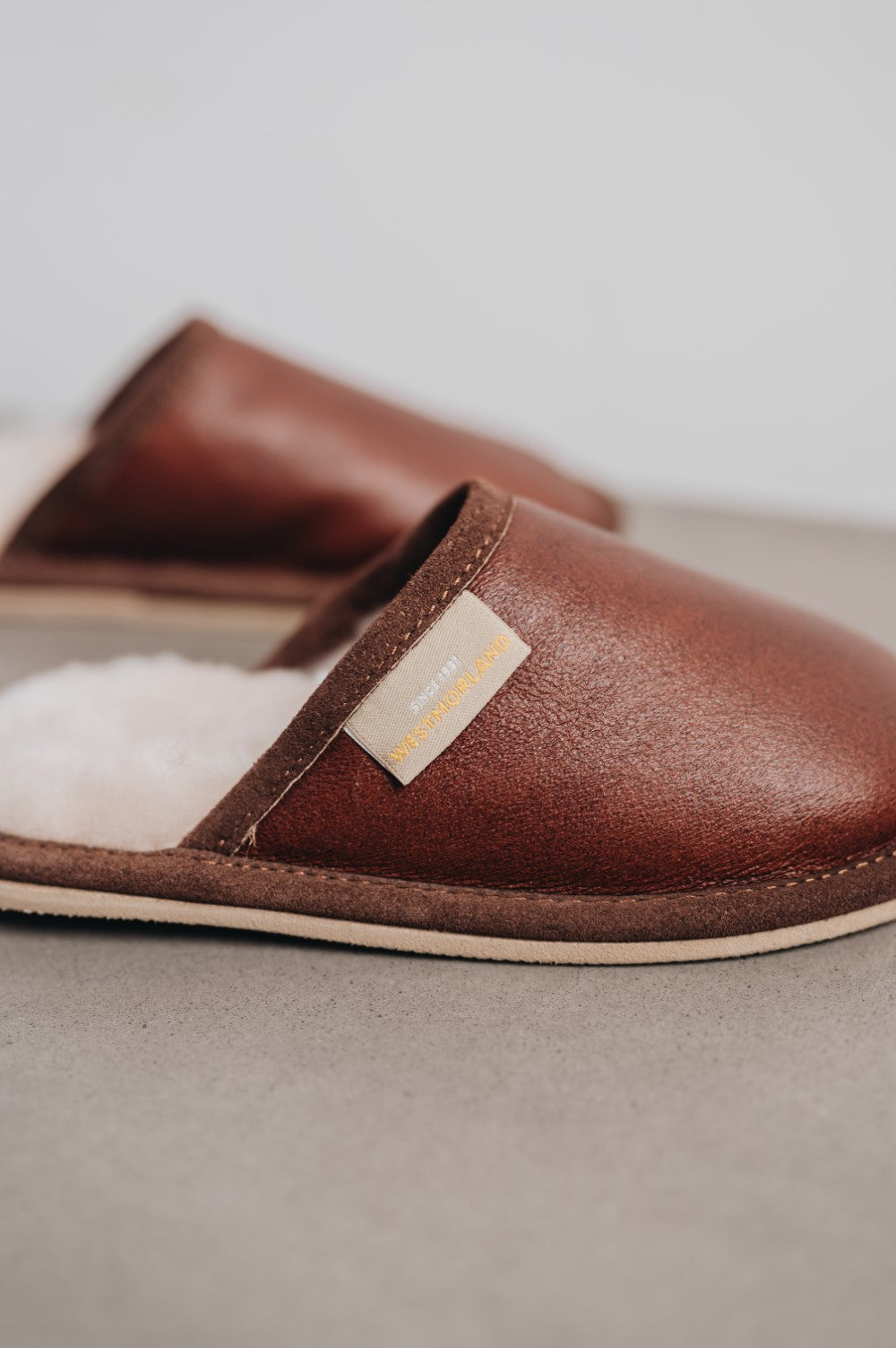 Children's Sheepskin Slippers with Sole | ROWAN (Last Chance)