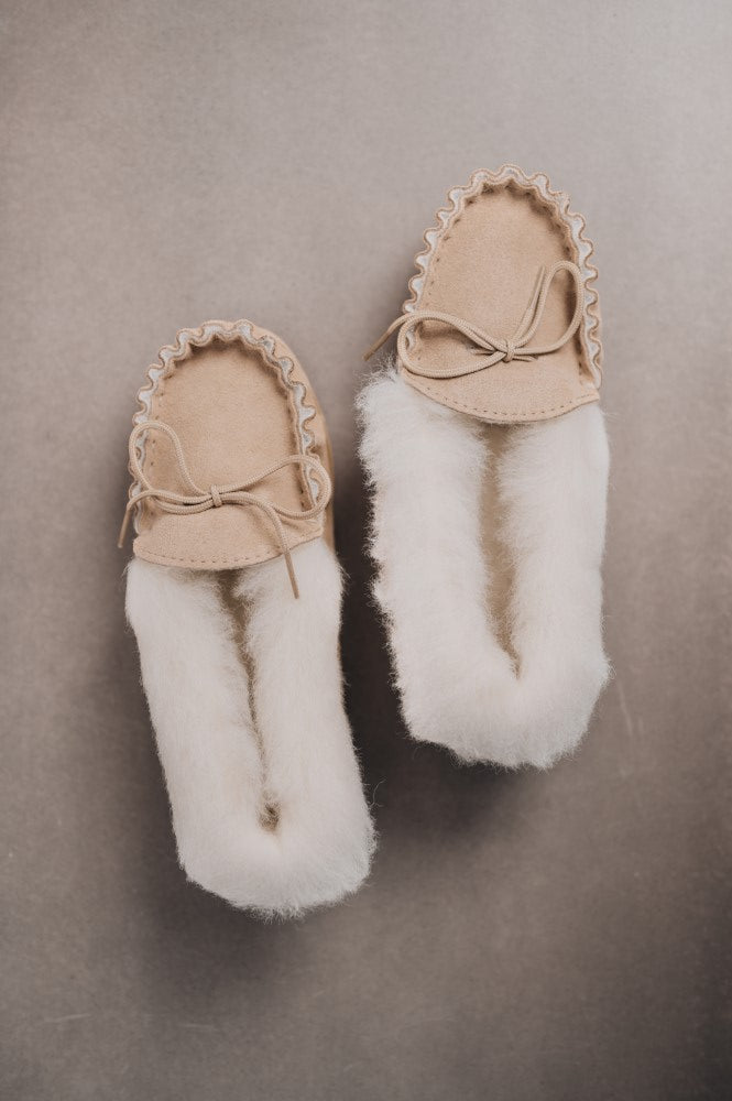 Ladies Soft Moccasin Slipper