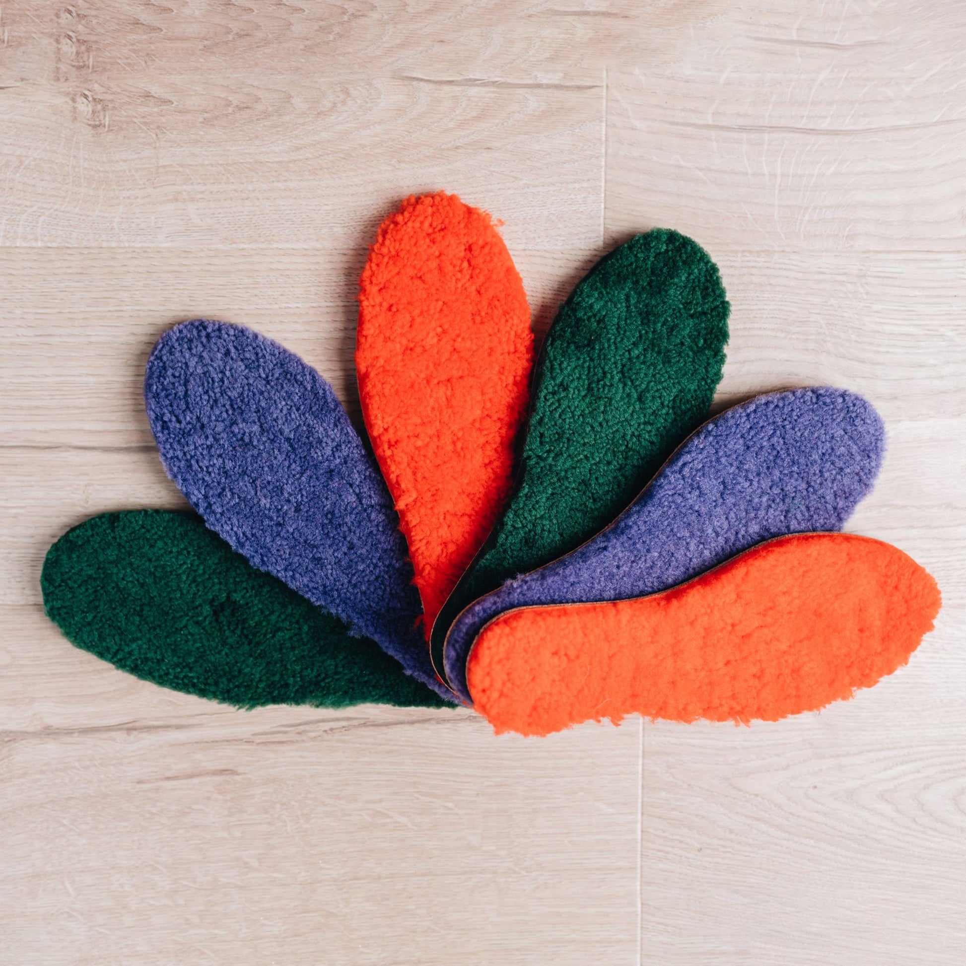Childrens sheepskin insoles