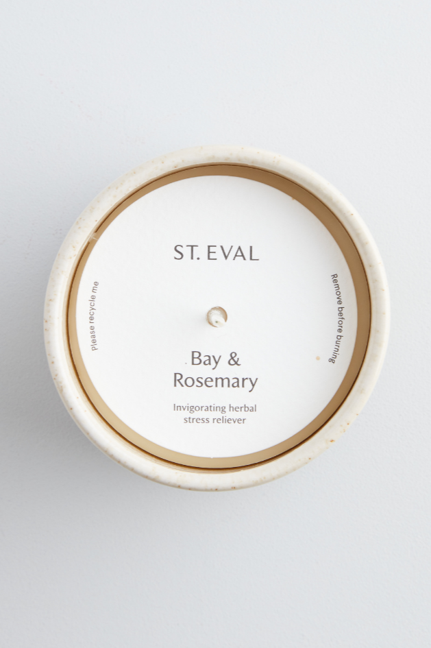 Bay & Rosemary, Sand Dune Pot | St. Eval Candle Company