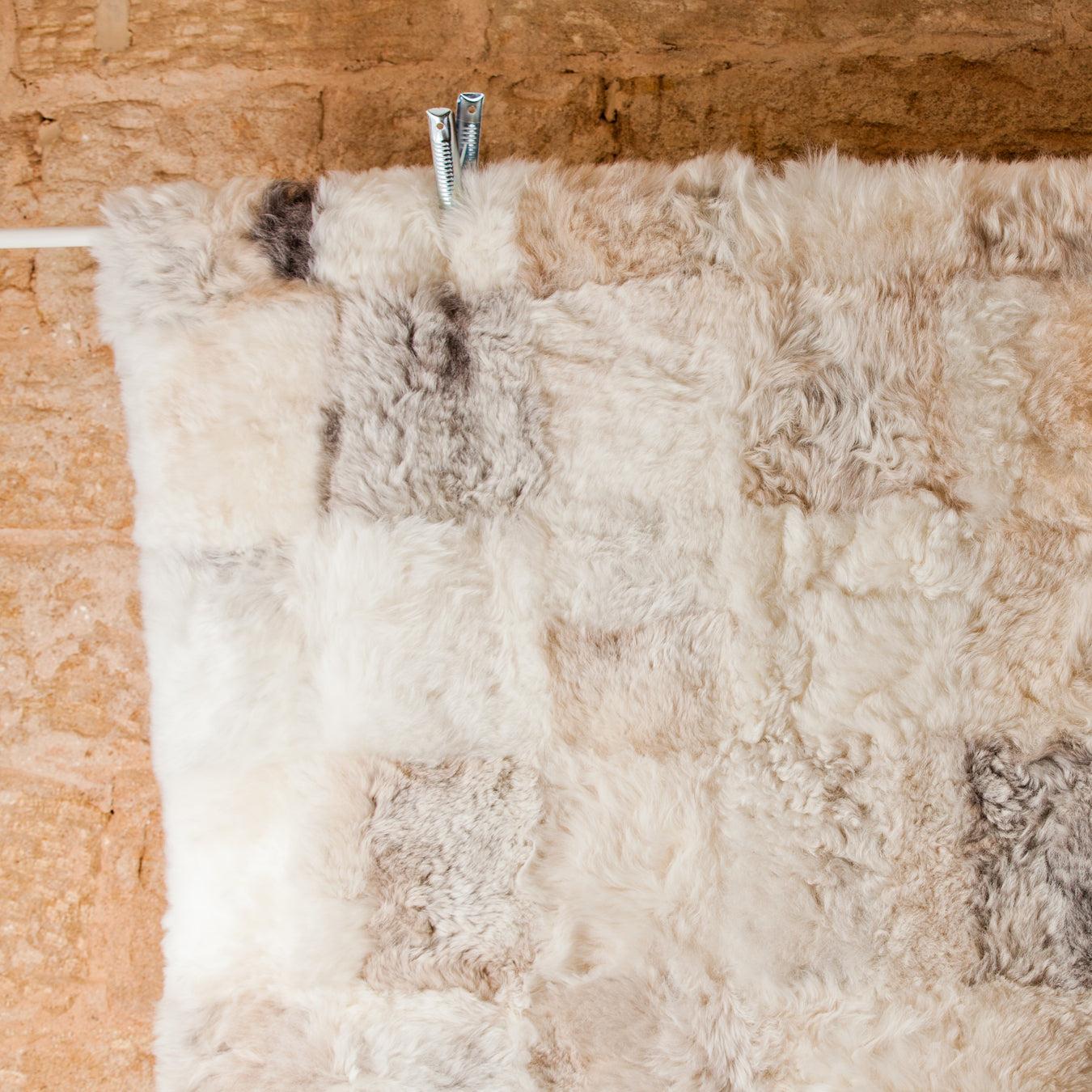 designer melange icelandic sheepskin rug by westmorland sheepskins