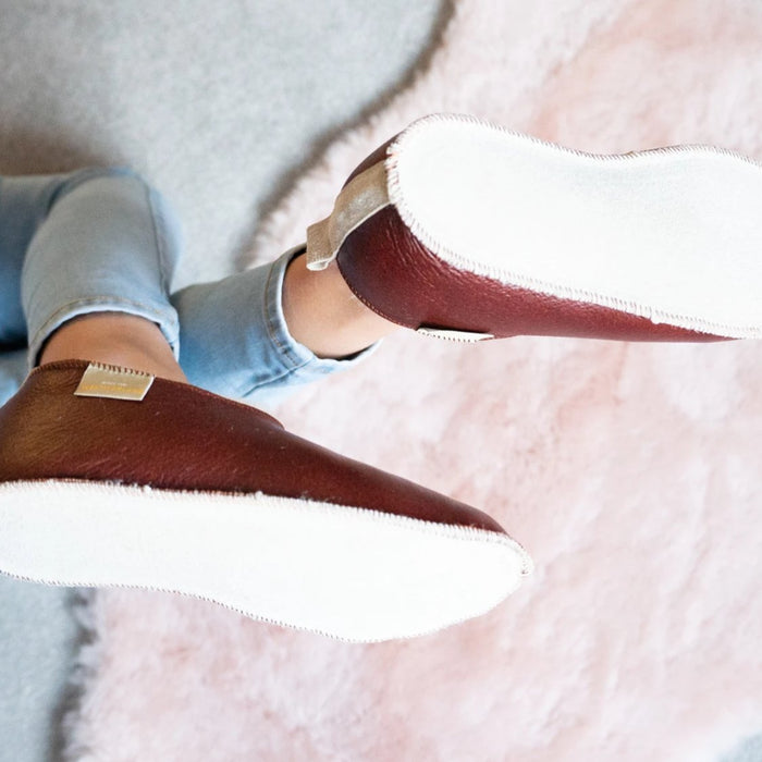 Gryff Sheepskin Slipper Childrens Womesn