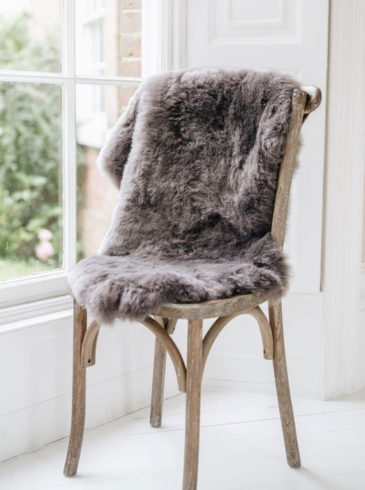 Stone Short Haired Icelandic Sheepskin Rug