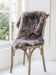 Stone Short Haired Icelandic Sheepskin Rug