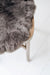 Stone Short Haired Icelandic Sheepskin Rug - Detail