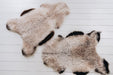 Icelandic Sheepskin Rug with Natural Dark Edges