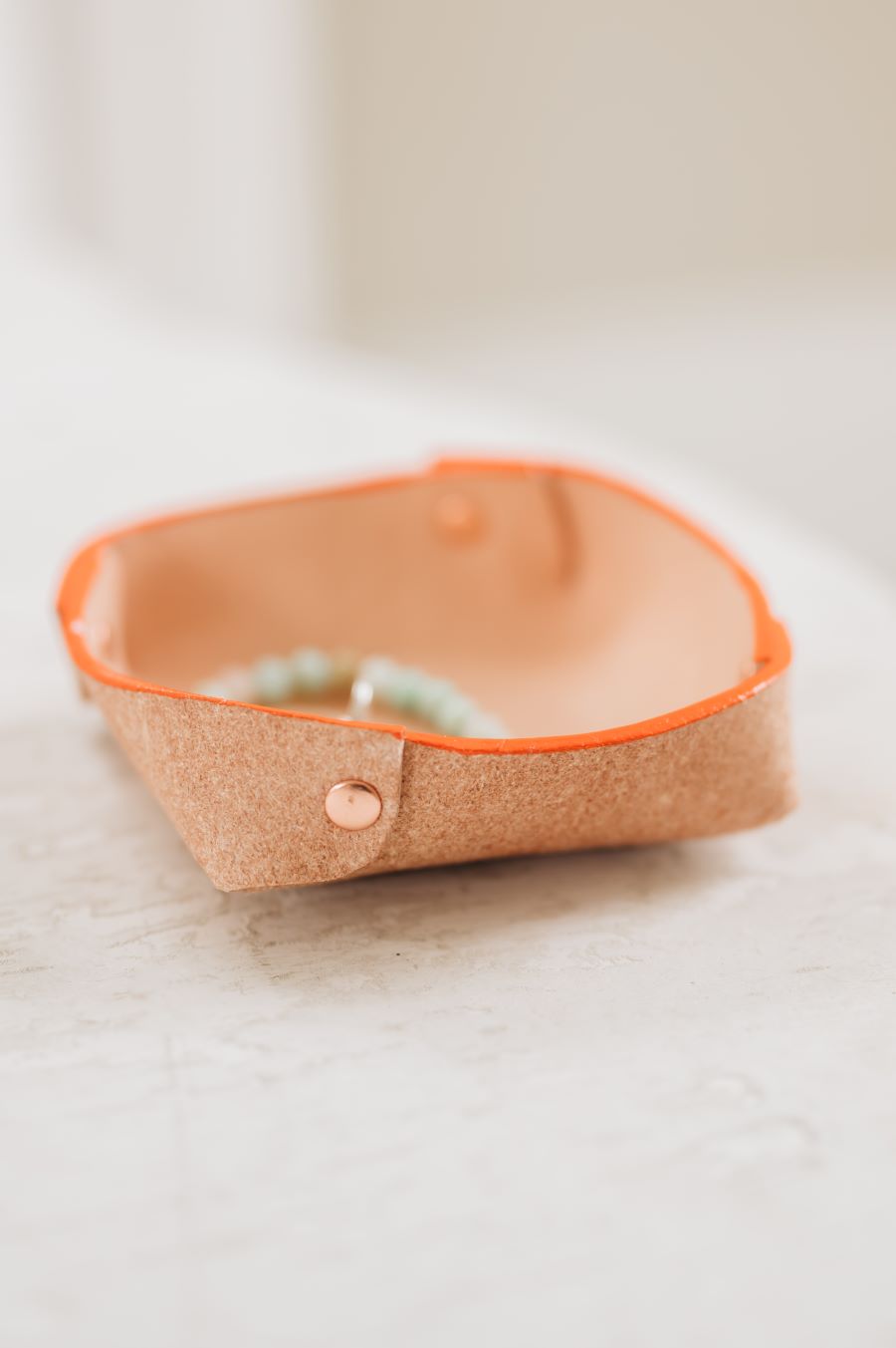 The Trinket Tray - Leather Tray by The Hide Ranger