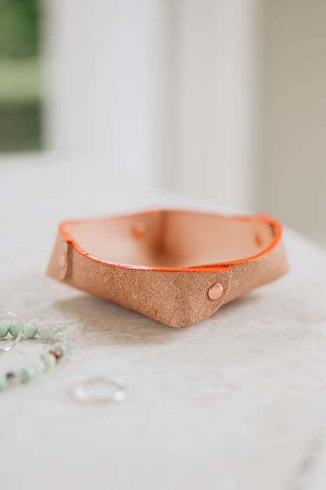 The Trinket Tray - Leather Tray by The Hide Ranger