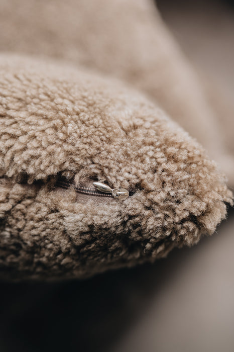 Square Sheepskin Cushion Covers - Waste Less