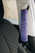 Lilac sheepskin car seat cover