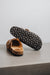 Patterned sole of the lyra sahara clog