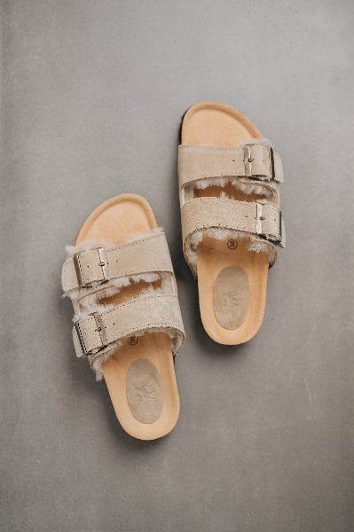 Birds eye of the mead vanilla sandals 