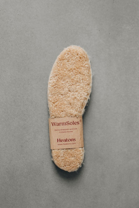 Sheepskin Insoles Cuttable Cork WarmSoles®