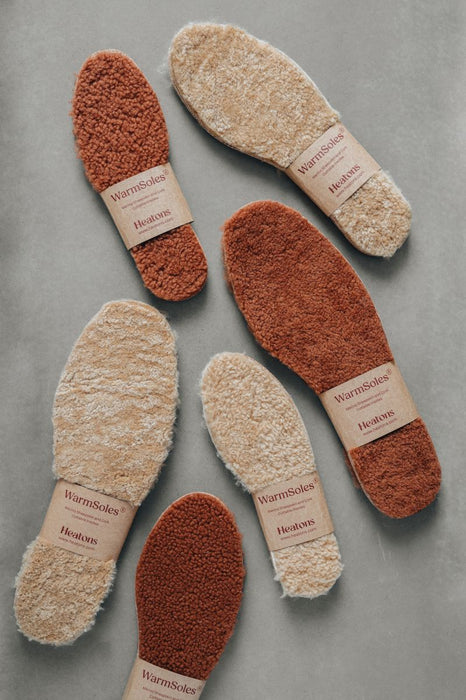 Sheepskin Insoles Cuttable Cork WarmSoles®