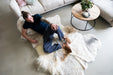 Multilayer Melange Icelandic Sheepskin Rug