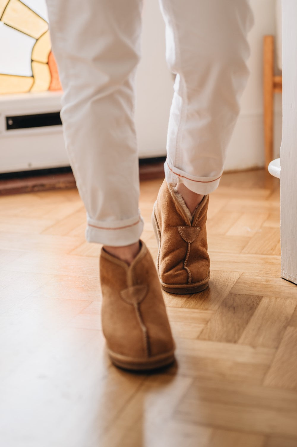 Unisex Sheepskin Slippers