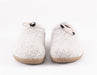 Wool slippers for women grey