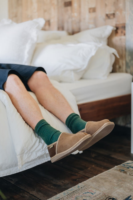 Donald Sheepskin Slipper for men is soft and warm