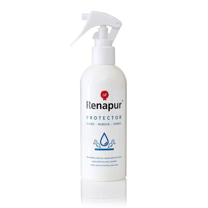Renapur leather protector spray in 250ml spray bottle