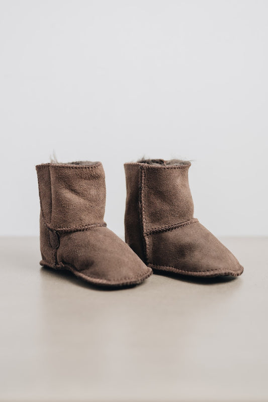 Tabbed Baby Booties