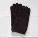 Women's Brown Hand Sewn Sheepskin Gloves