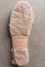 Natural colour Sheepskin Children's Cuttable Insoles. Cut to size. Wrapped in a cardboard informational sleave.