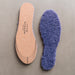 Lilac Purple AW22 Sheepskin and Cork Cuttable Insoles.