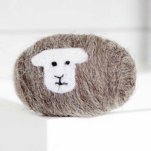 Herdwick Felted wool Covered Lanolin Soap from Little Beau Sheep 