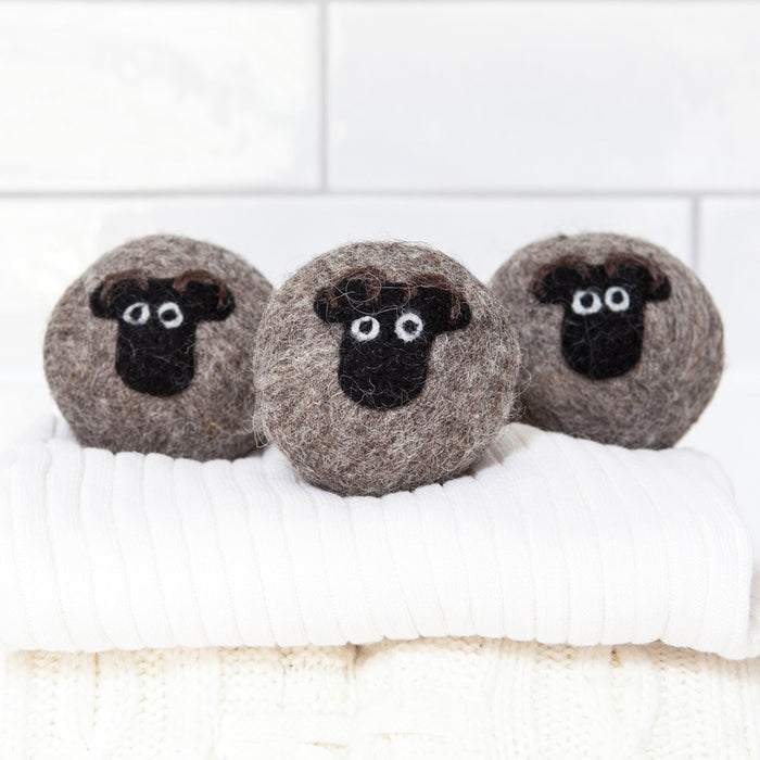 Wool Laundry Balls from little Beau Sheep (Shetland)