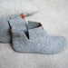 Shepherd Women's 'Ester' Wool Bootie Slipper in Grey