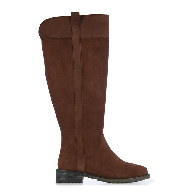Tawny Brown Suede Hervey Long Boots by Emu Australia.