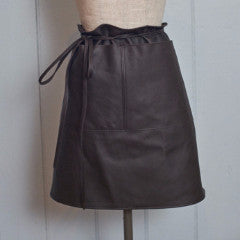 Leather Brown Hobbyist Apron.